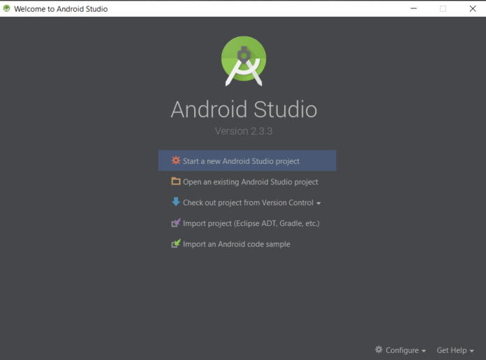 android studio sdk location cannot contain whitespace name