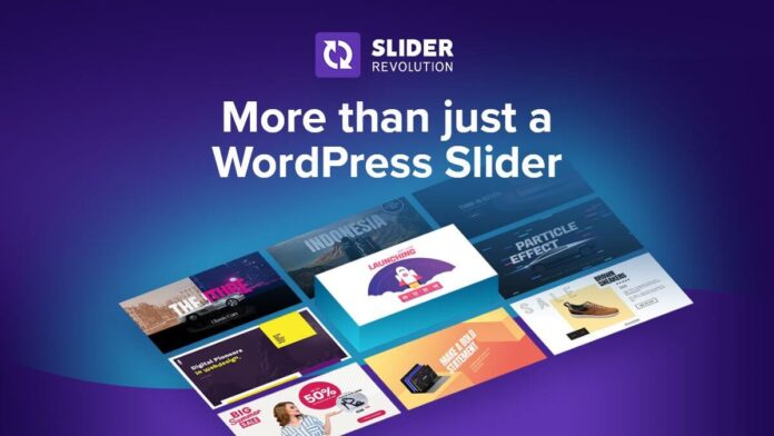 Slider Revolution - More Than Just a WordPress Slider Slider Revolution - More Than Just a WordPress Slider
