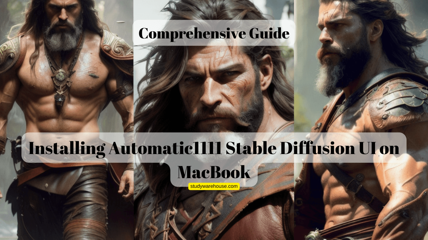 Comprehensive Guide to Installing Automatic1111 Stable Diffusion UI on MacBook