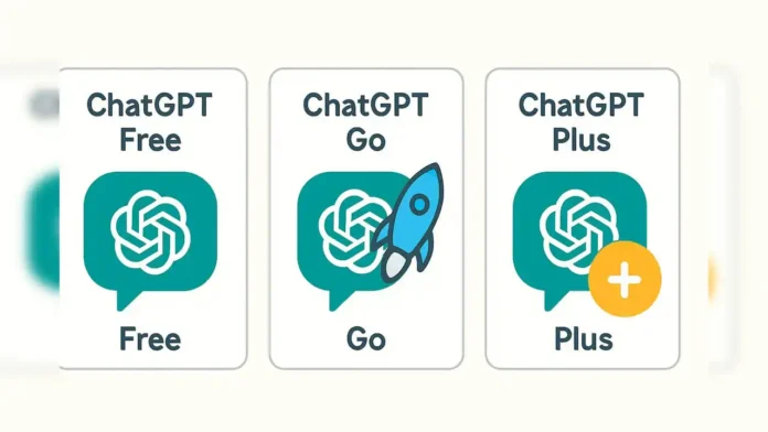 ChatGPT Free vs Go vs Plus - Which Plan Should You Choose in India ChatGPT Free vs Go vs Plus - Which Plan Should You Choose in India