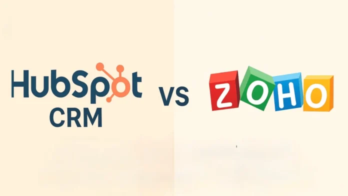 HubSpot CRM vs Zoho - Which CRM is Better for Small Businesses in 2025 HubSpot CRM vs Zoho - Which CRM is Better for Small Businesses in 2025