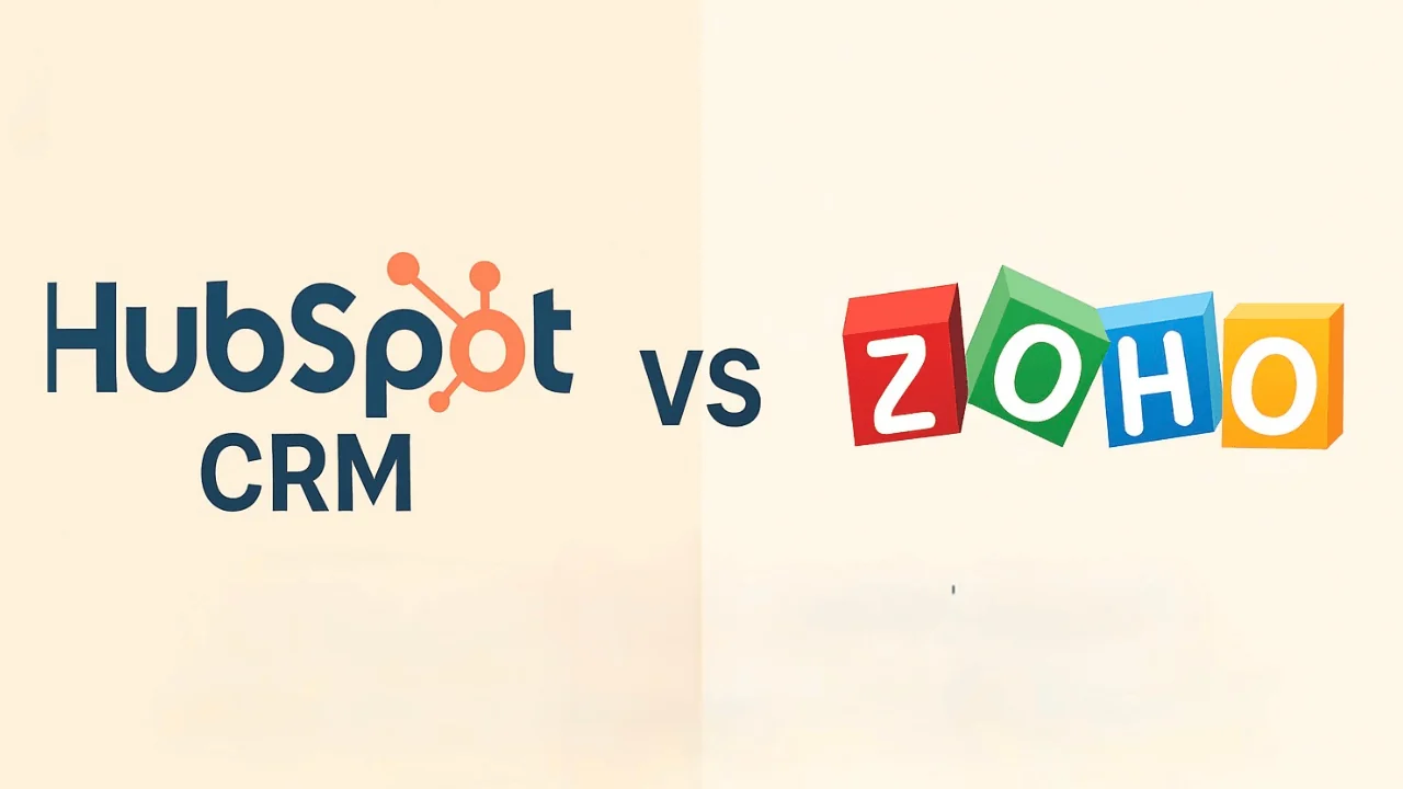 HubSpot CRM vs Zoho - Which CRM is Better for Small Businesses in 2025